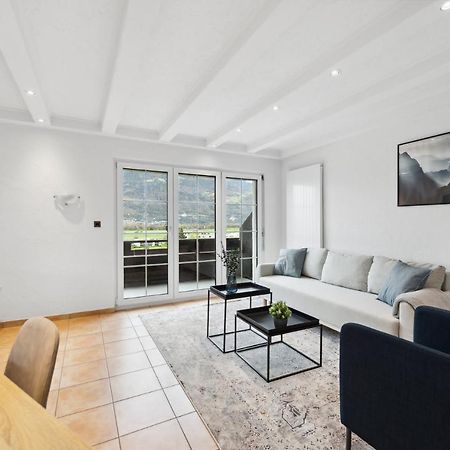 Sonniges Apartment Mit Traumhaftem Bergblick Buchs  Eksteriør billede
