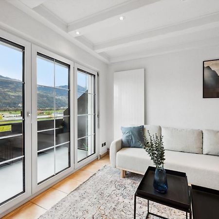Sonniges Apartment Mit Traumhaftem Bergblick Buchs  Eksteriør billede